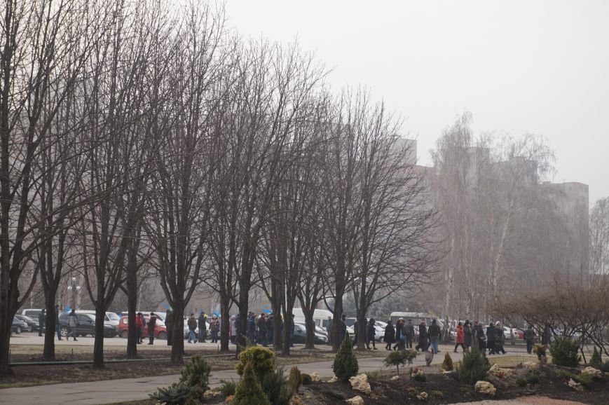В поддержку Юрия Вилкула на митинг привезли представителей профсоюзов и спортивных федераций (ФОТО) (фото) - фото 1
