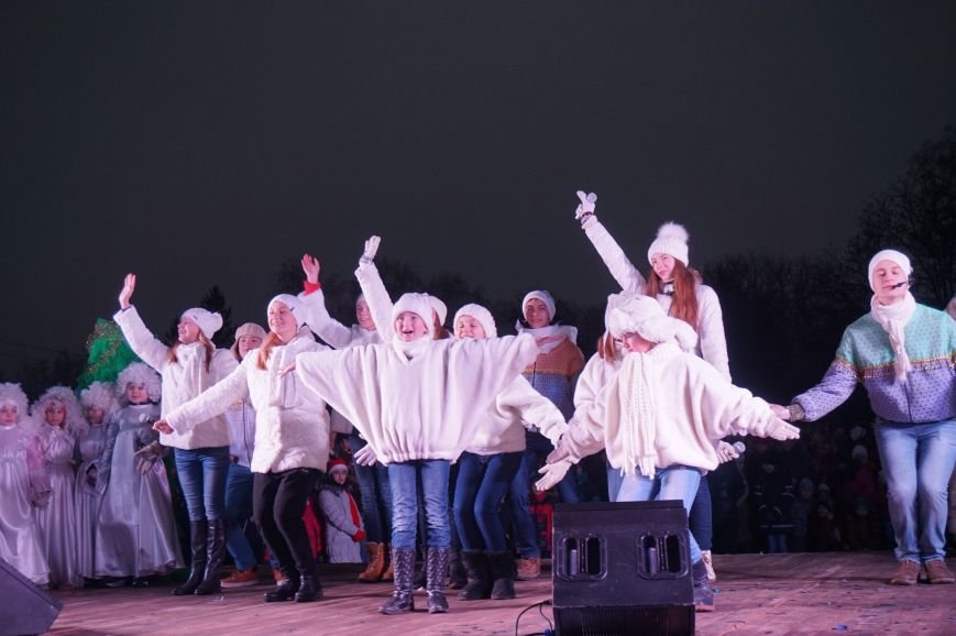 В День Святого Николая в Кривом Роге засияла огнями  главная елка города (ФОТО) (фото) - фото 1