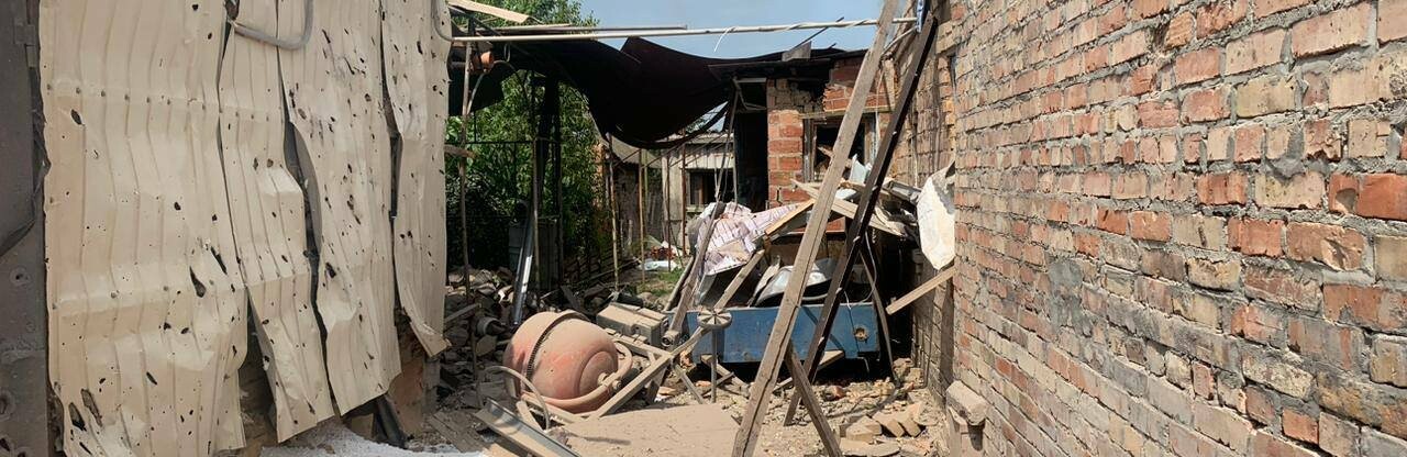 Сьогодні вдень ворог двічі обстріляв Нікополь з важкої артилерії, - ФОТО