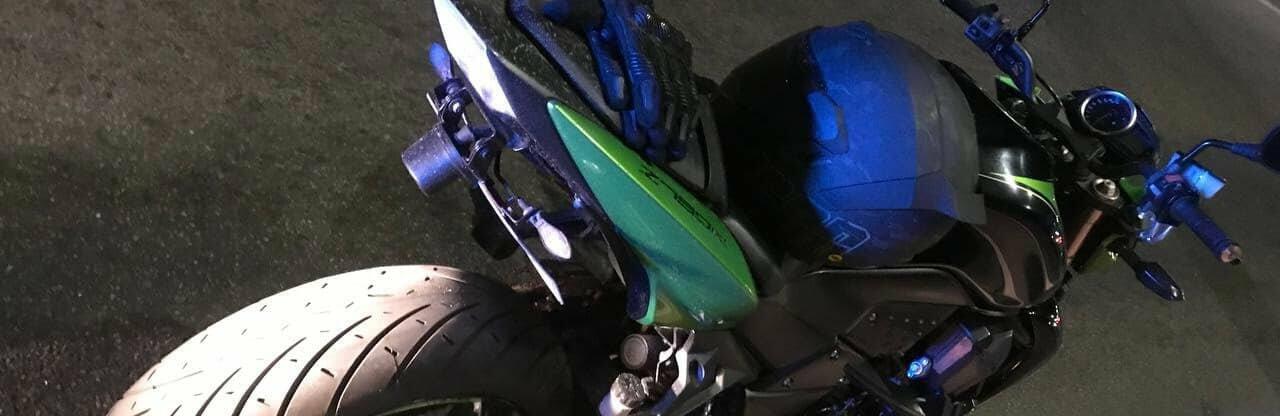 У Кривому Розі чоловік за кермом викраденого Kawasaki порушив ПДР, потрапивши на очі патрульним