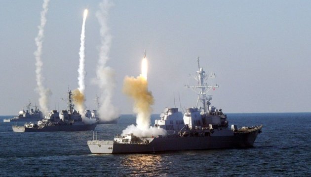 В Чорному морі на бойовому чергуванні знаходиться 6 ворожих кораблів, з них 2 носії крилатих ракет «Калібр», - ВМС