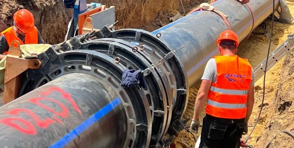 Продовжується будівництво водогону Карачунівське водосховище - Кривий Ріг - Південне водосховище. Що зроблено