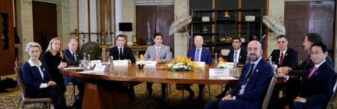 Лідери G7 заявили, що притягнуть російського диктатора путіна до відповідальності