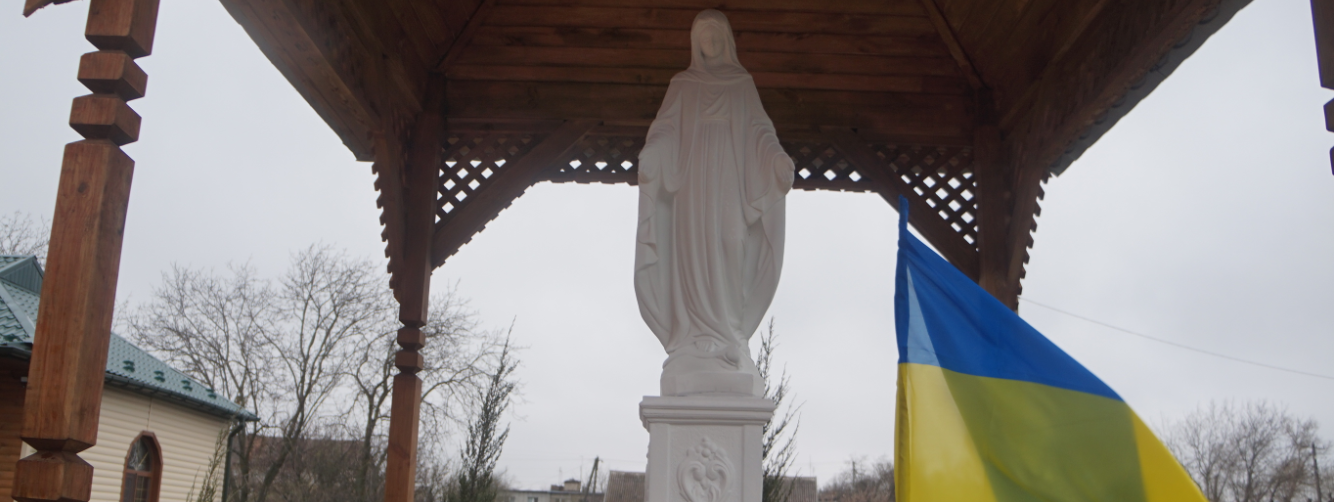 Богородиця біля храму ПЦУ на Криворіжжі відтепер вартуватиме пам'ять про полеглих захисників України, - ФОТО, ВІДЕО 