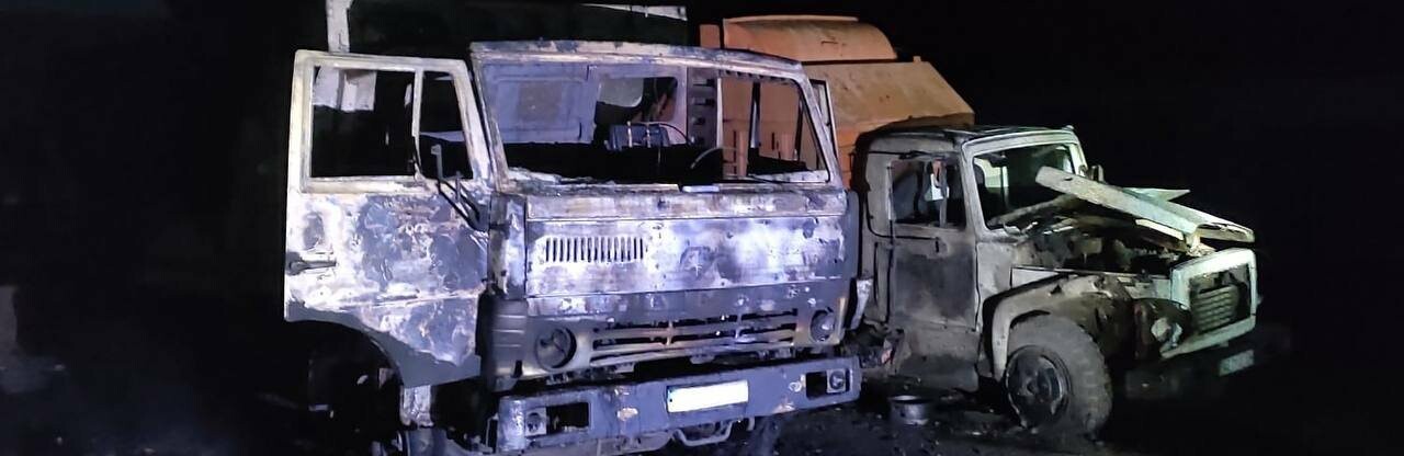 Через ворожі обстріли Нікополя виникло 2 пожежі, - ФОТО