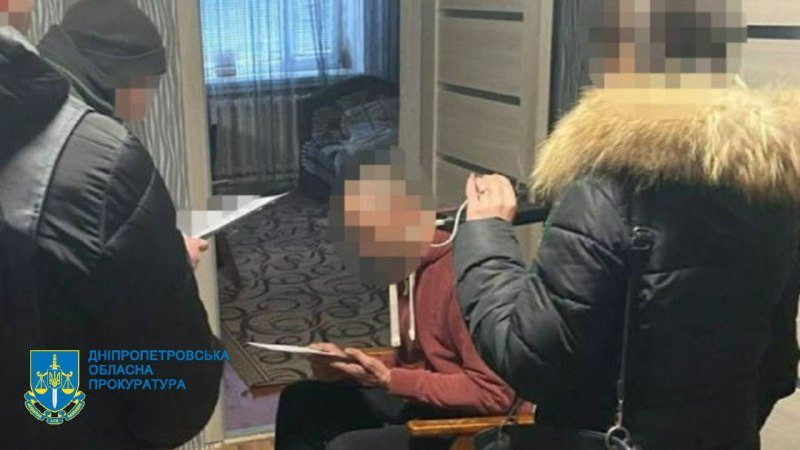8 років 6 місяців за ґратами проведе житель Дніпропетровщини, який збирав та передавав ворогу дані про розташування військовослужбовців ЗСУ