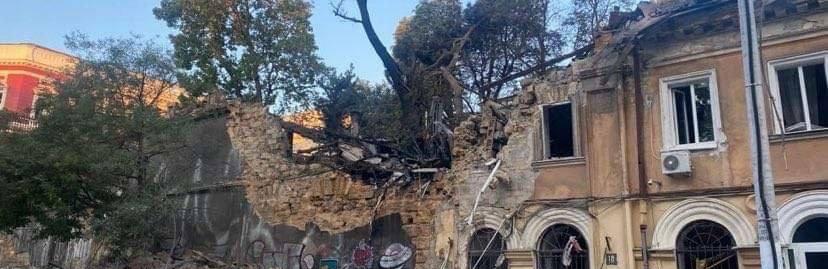 Вночі окупанти пошкодили в Одесі 25 пам'яток архітектури, - ФОТО