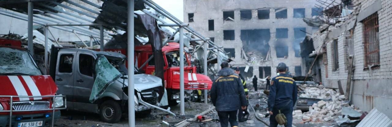 В ДСНС показали зруйновану російськими військами рятувальну частину в Дніпрі, - ФОТО, ВІДЕО 