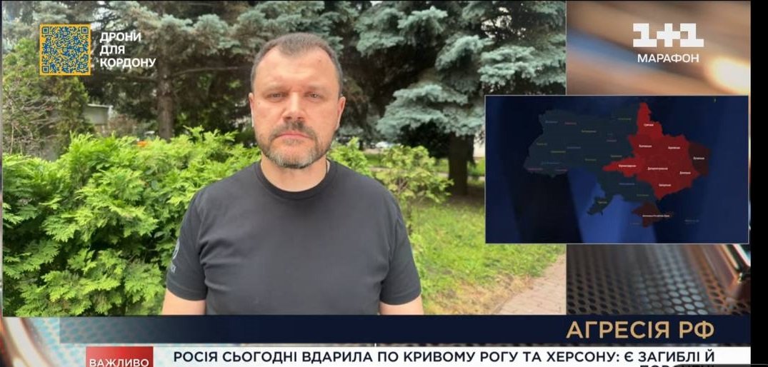 Ігор Клименко про наслідки ракетного удару по Кривому Рогу: 2 людини загинули, 20 осіб отримали поранення 
