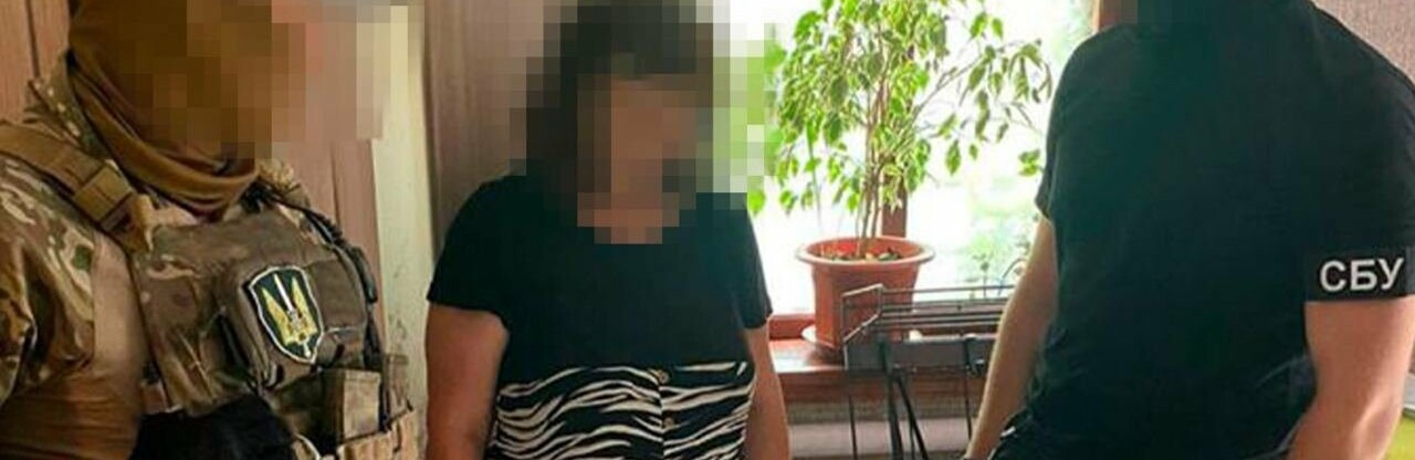 СБУ затримала російську інформаторку, яка готувала повітряний удар рф по Миколаївщині під час візиту Президента України