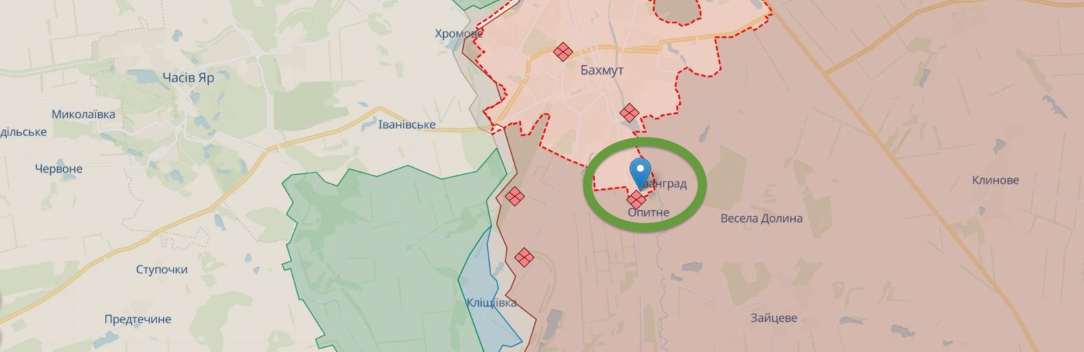 ЗСУ звільнили частину Опитного 