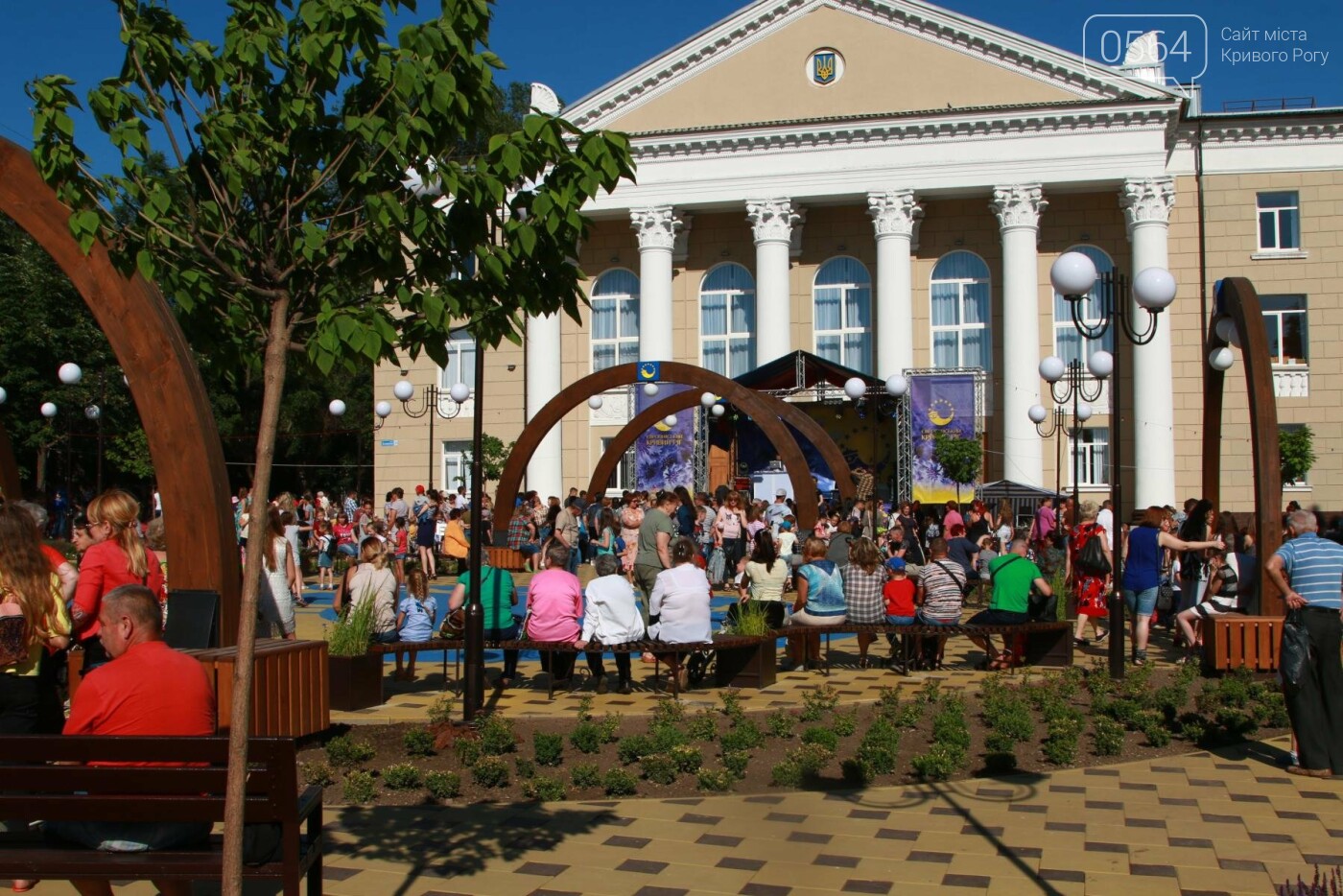 Команда Усова семейным фестивалем открыла новую зону отдыха..., фото-2 Команда Усова семейным фестивалем открыла новую зону отдыха в Кривом Роге, фото-2
