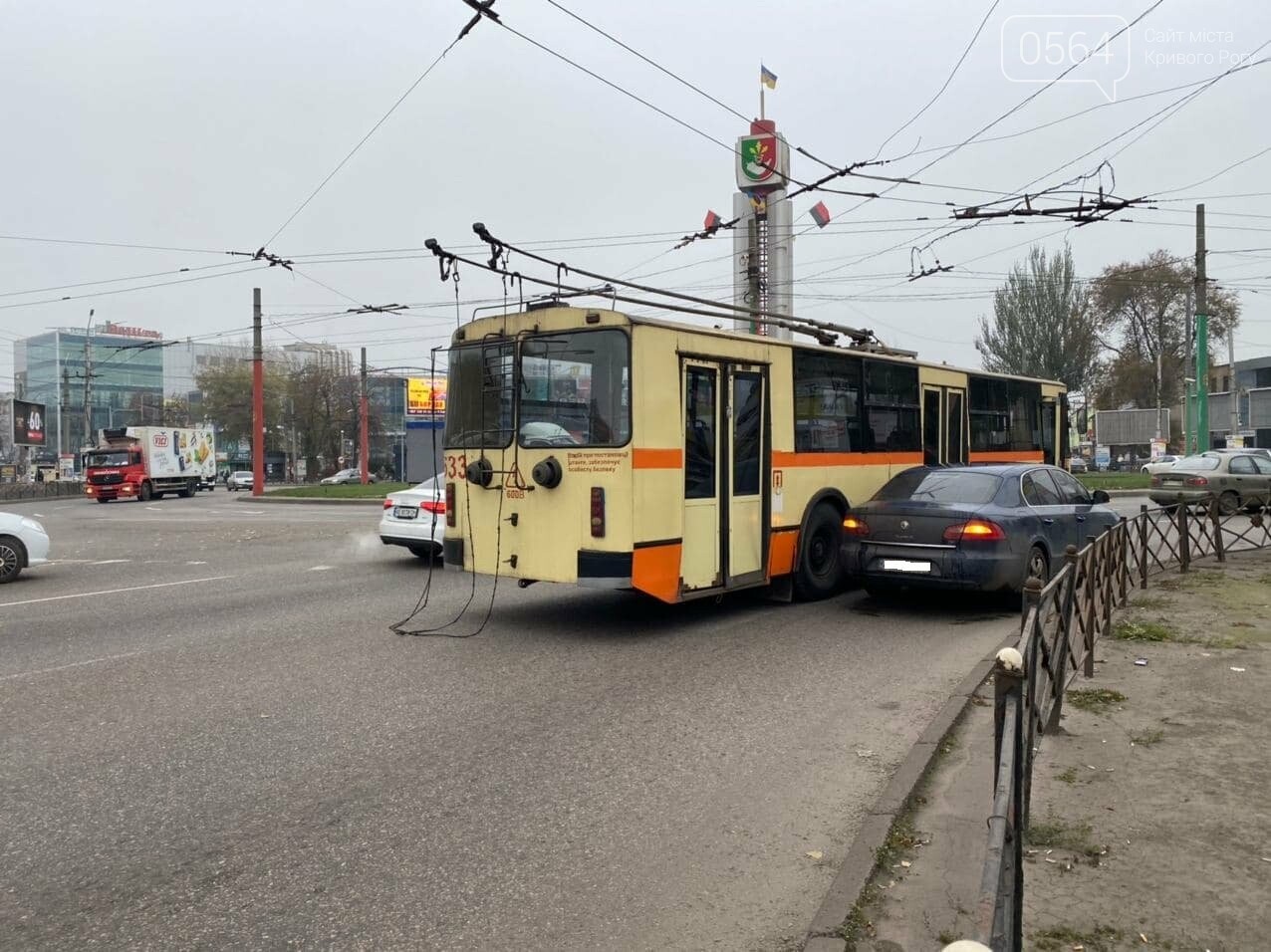 Автомобиль попал в дтп