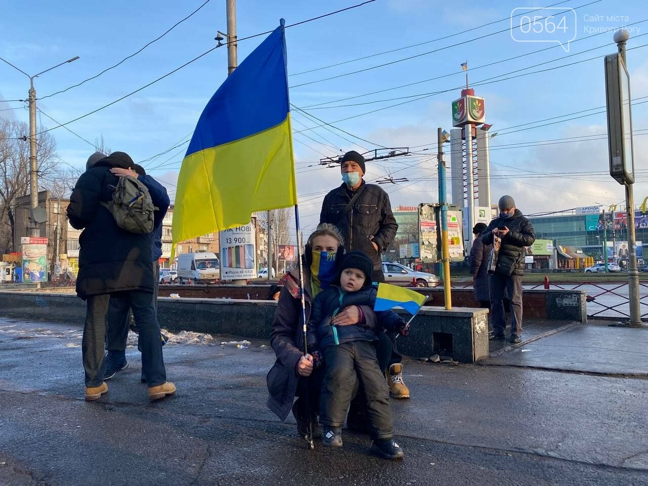 "Вместе по собственной воле с 1919": в День Соборности Украины криворожане создали Цепь единства, - ФОТО, ВИДЕО (ДОПОЛНЕНО), фото-29