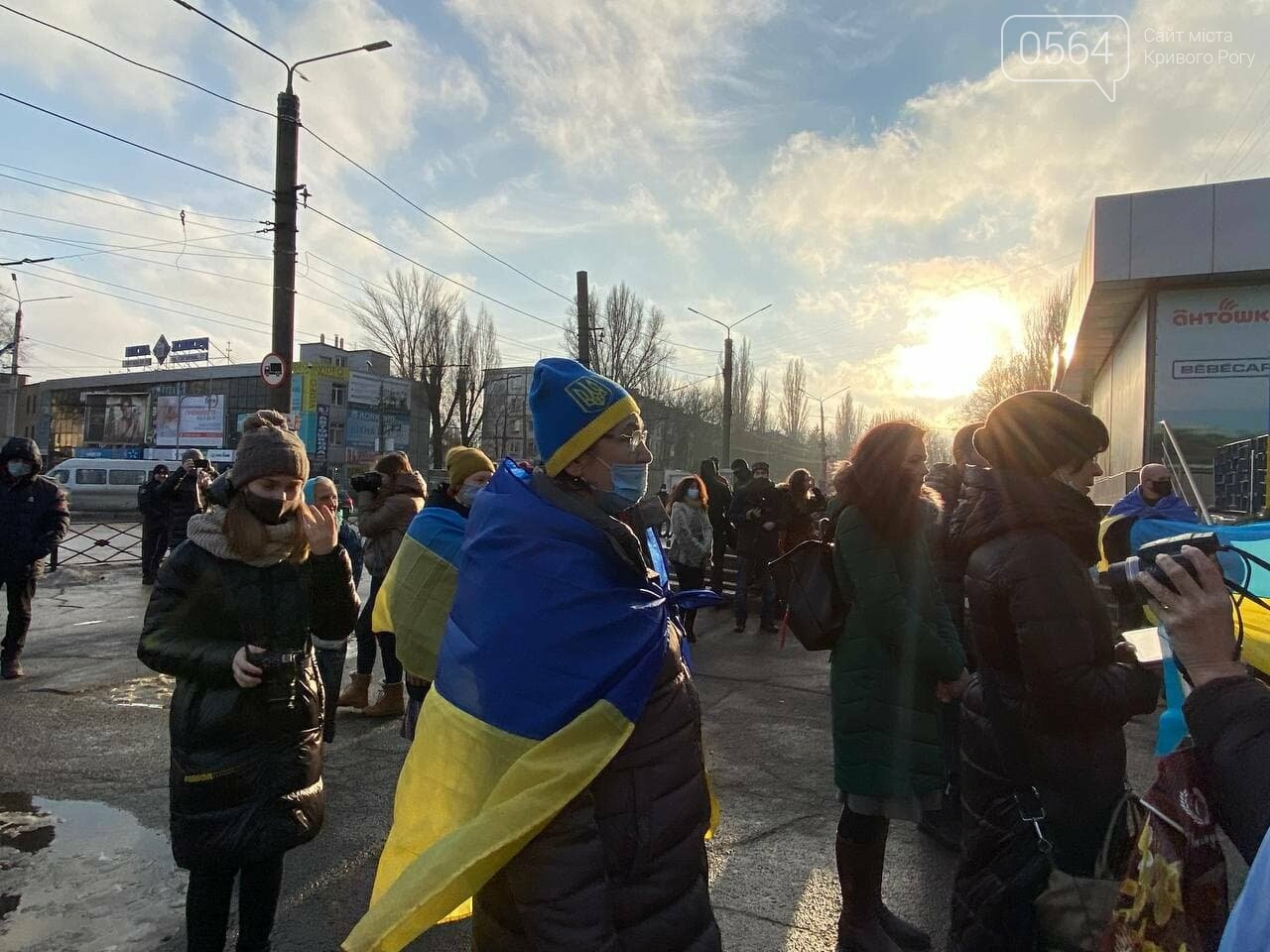 "Вместе по собственной воле с 1919": в День Соборности Украины криворожане создали Цепь единства, - ФОТО, ВИДЕО (ДОПОЛНЕНО), фото-27