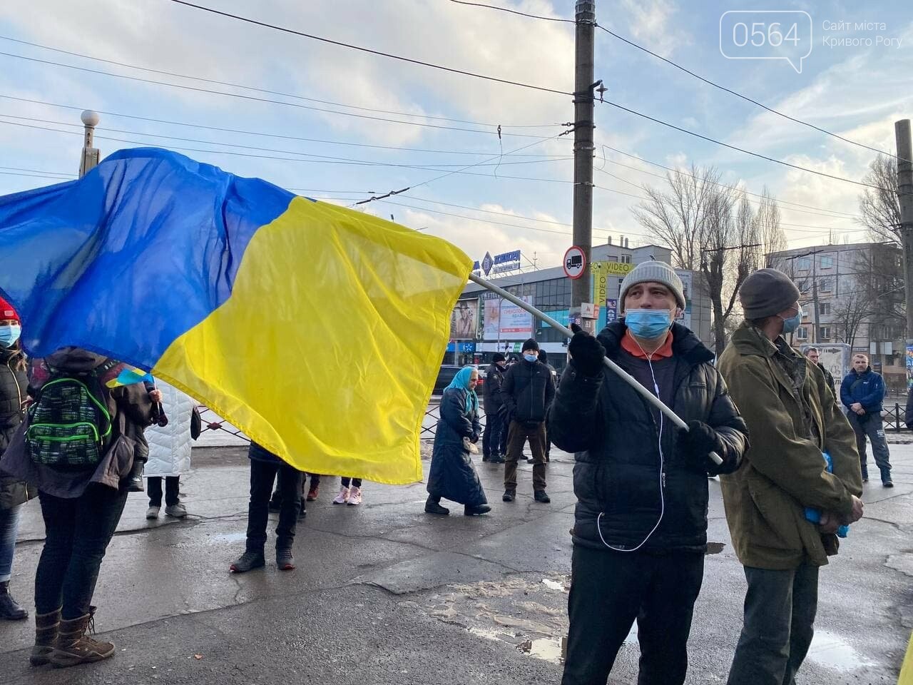 "Вместе по собственной воле с 1919": в День Соборности Украины криворожане создали Цепь единства, - ФОТО, ВИДЕО (ДОПОЛНЕНО), фото-19
