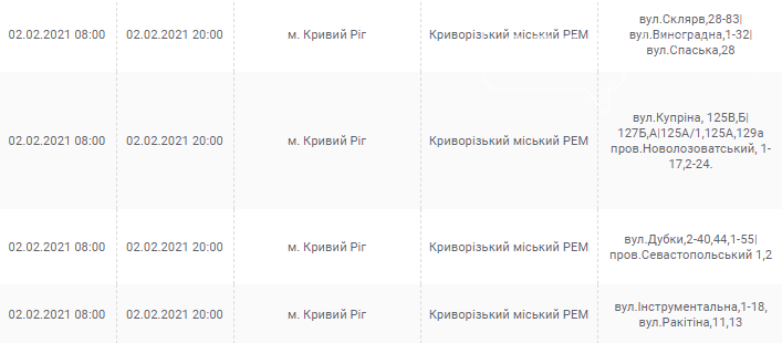 Еженедельное отключение электричества по городу начнется по новому графику, - АДРЕСА, фото-8