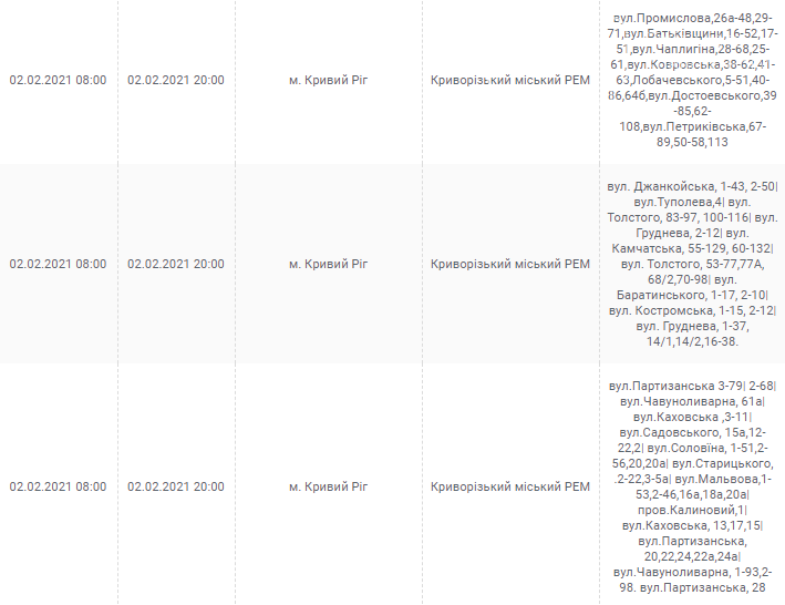 Еженедельное отключение электричества по городу начнется по новому графику, - АДРЕСА, фото-9