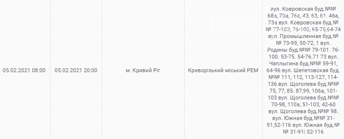 Перед выходными проведут массовое отключение электричества по городу, - АДРЕСА, фото-3