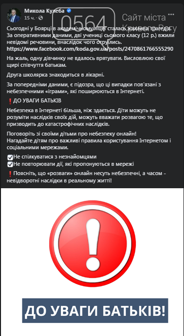 "Опасные игры в Интернете!", - в связи с трагедией в Боярке детский омбудсмен обратился к родителям, фото-1