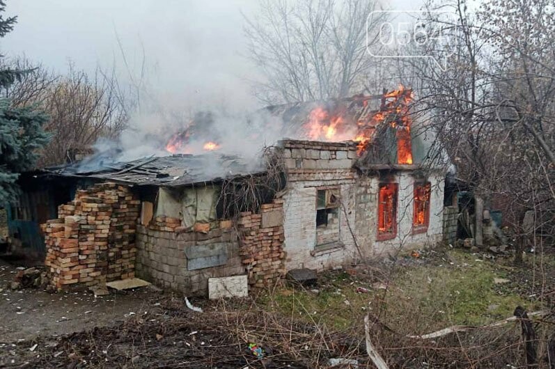 В Кривом Роге сгорел частный дом, - ФОТО , фото-2