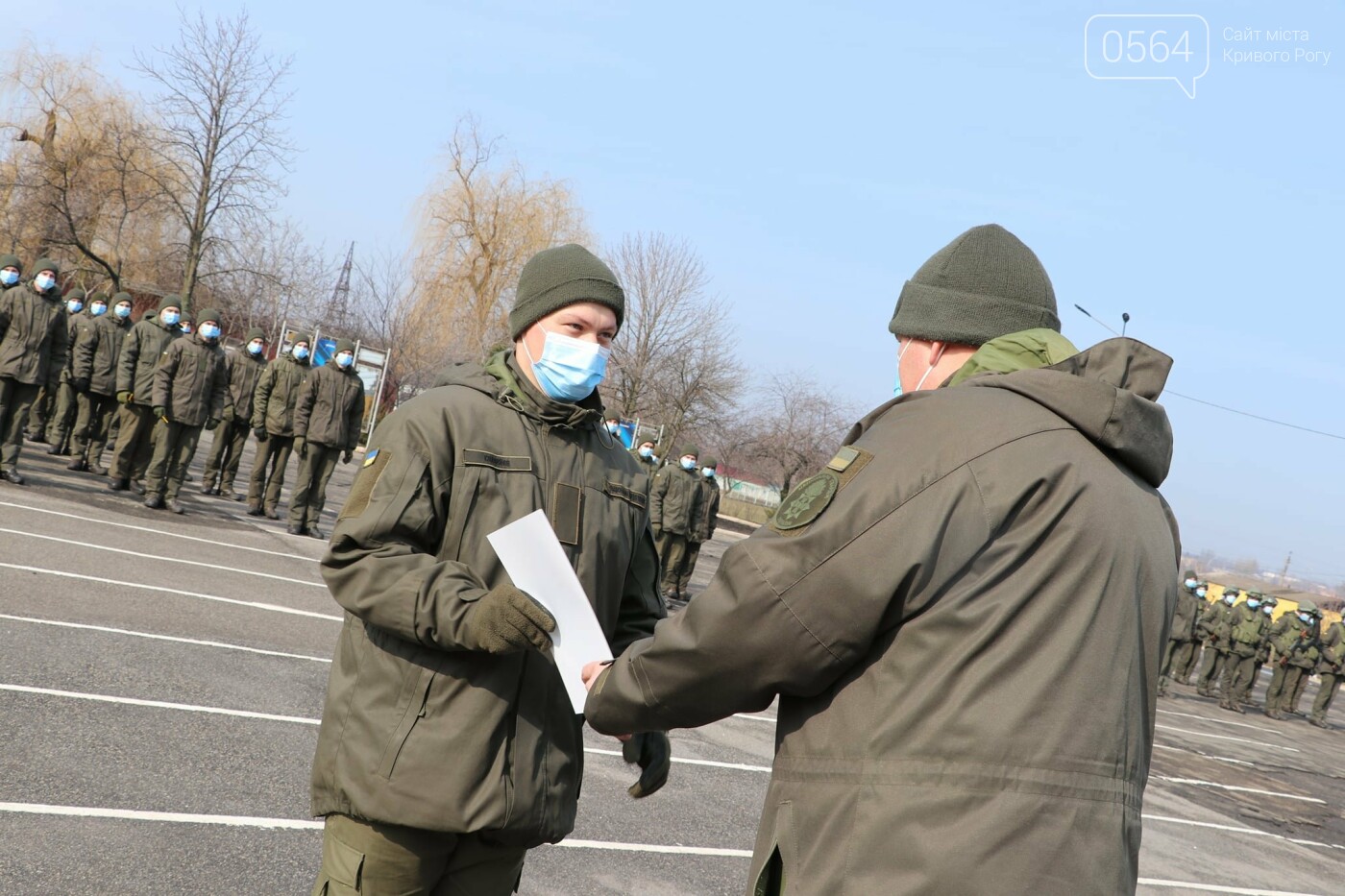 Криворожских гвардейцев поздравили с Днем Национальной гвардии и вручили грамоты, - ФОТО , фото-4
