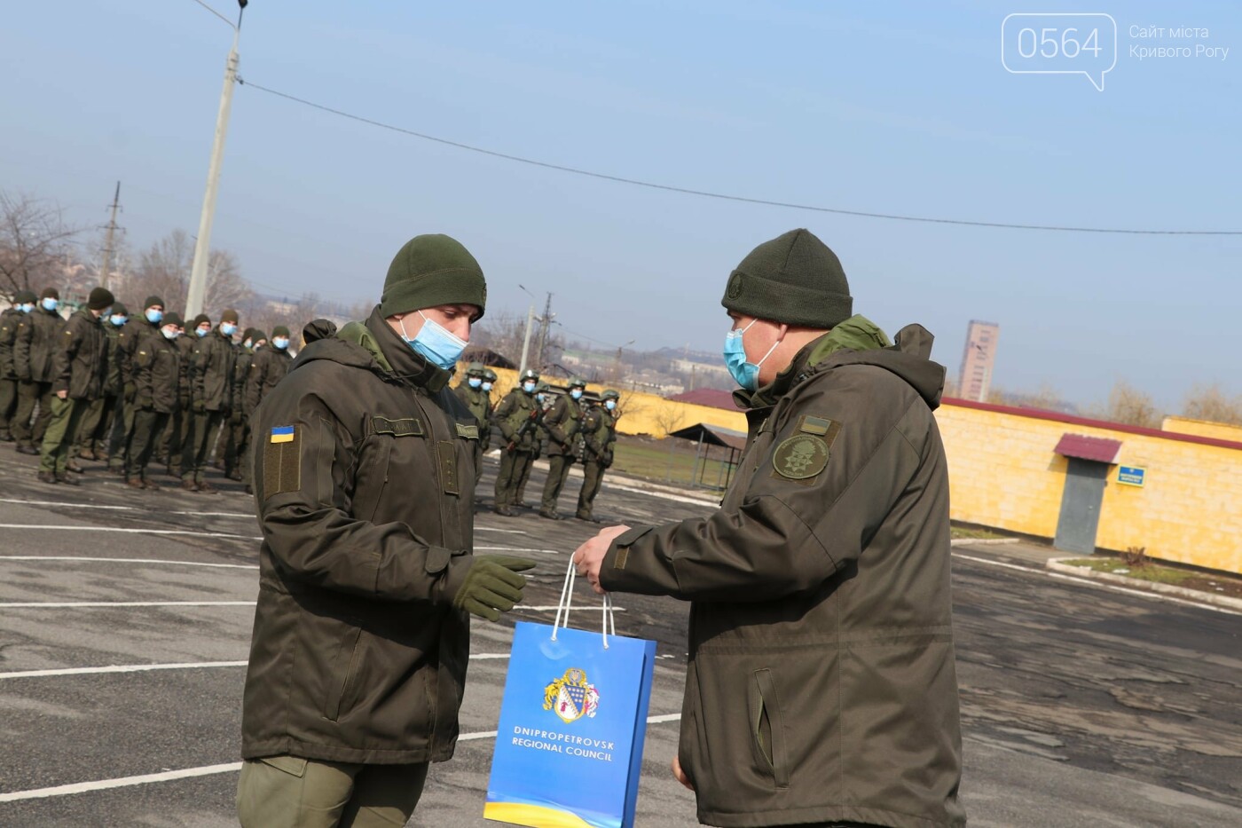 Криворожских гвардейцев поздравили с Днем Национальной гвардии и вручили грамоты, - ФОТО , фото-2