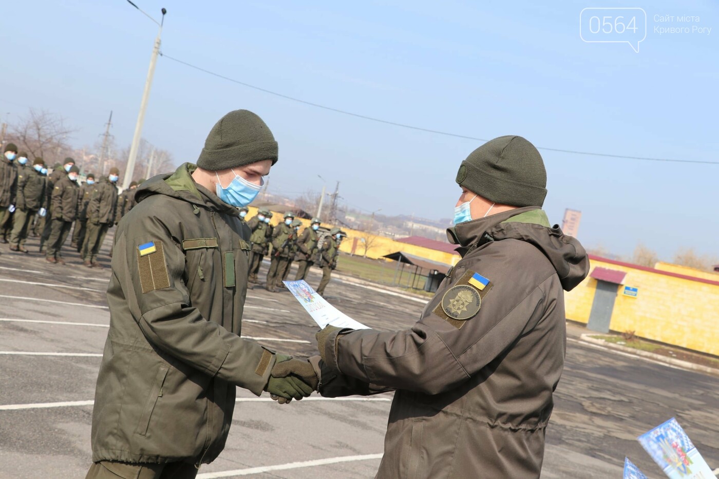 Криворожских гвардейцев поздравили с Днем Национальной гвардии и вручили грамоты, - ФОТО , фото-10
