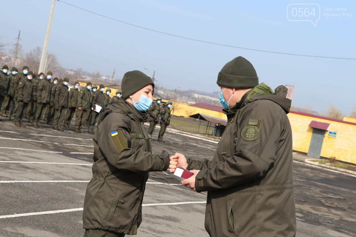 Криворожских гвардейцев поздравили с Днем Национальной гвардии и вручили грамоты, - ФОТО , фото-1