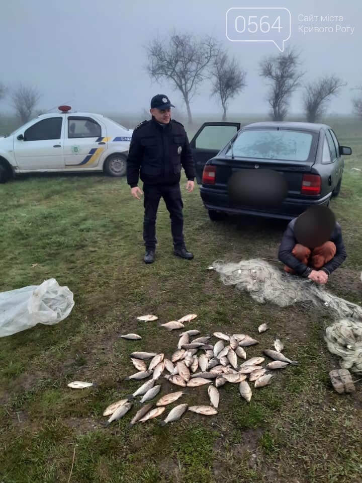 До трех лет тюрьмы грозит криворожанину, ловившему во время нереста рыбу в водоеме Кривого Рога, - ФОТО , фото-3