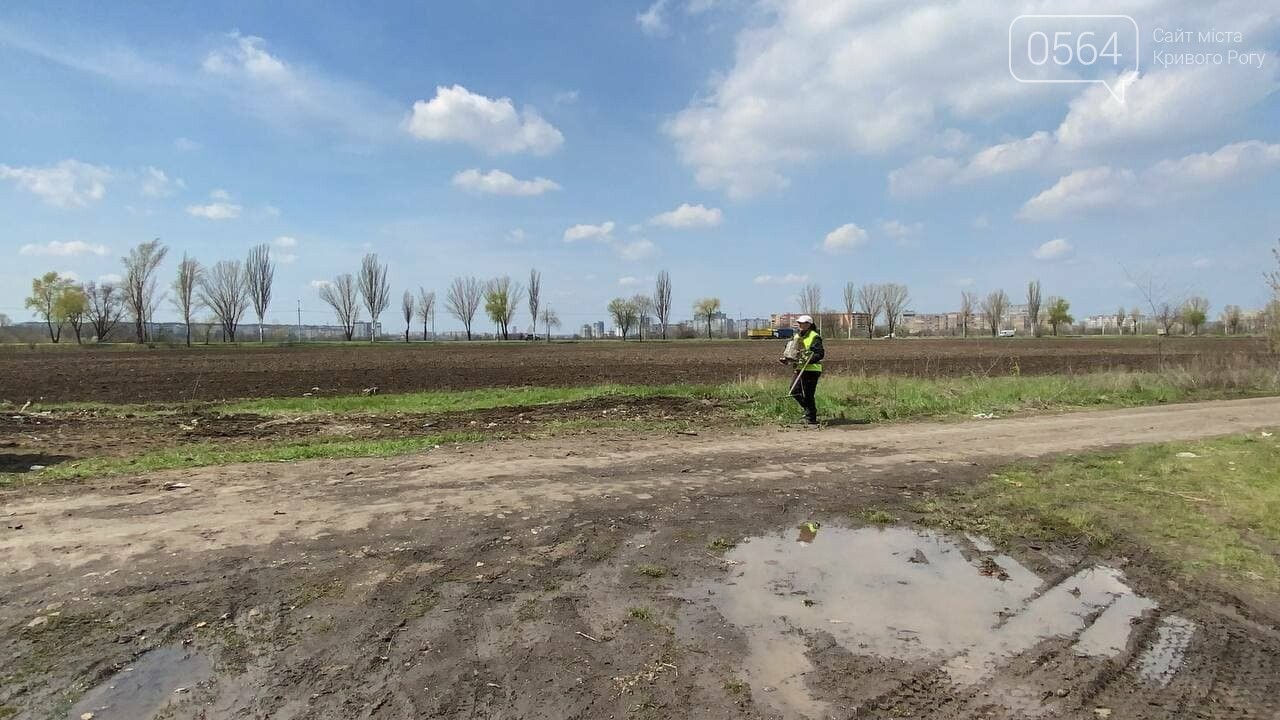 На криворожских кладбищах накануне поминальных дней в усиленном режиме работает спецтехника, - ФОТО, ВИДЕО , фото-48