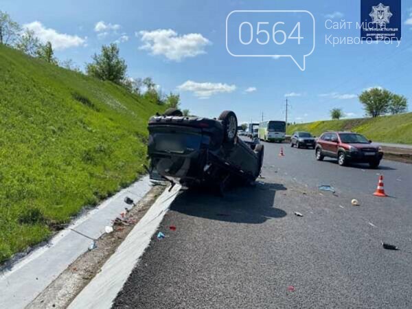 На Криворожском шоссе в результате ДТП пострадала 3-летняя девочка, - ФОТО , фото-1