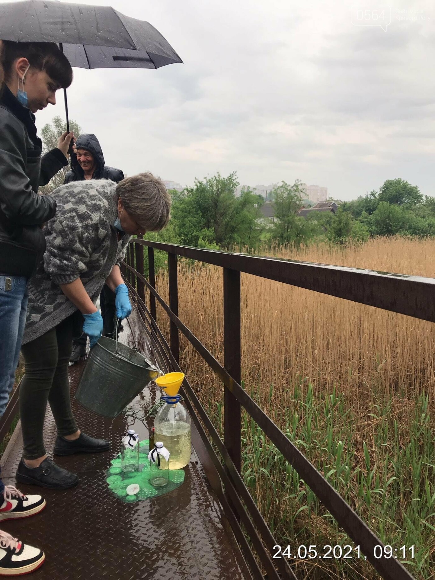 В Кривом Роге отобрали пробы воды и грунта для проведения лабораторных исследований, - ФОТО , фото-3