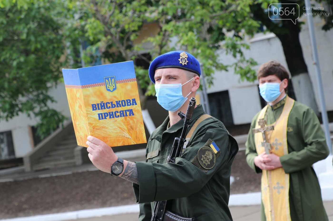 В Кривом Роге 20 призывников присягнули на верность украинскому народу, - ФОТО, ВИДЕО , фото-22