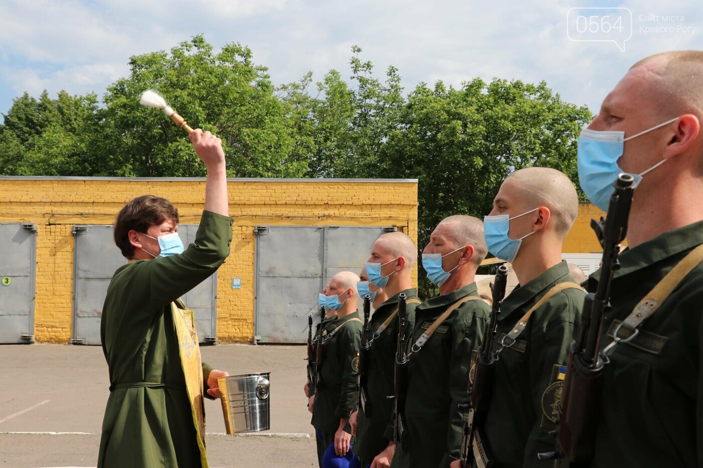 В Кривом Роге 20 призывников присягнули на верность украинскому народу, - ФОТО, ВИДЕО , фото-27