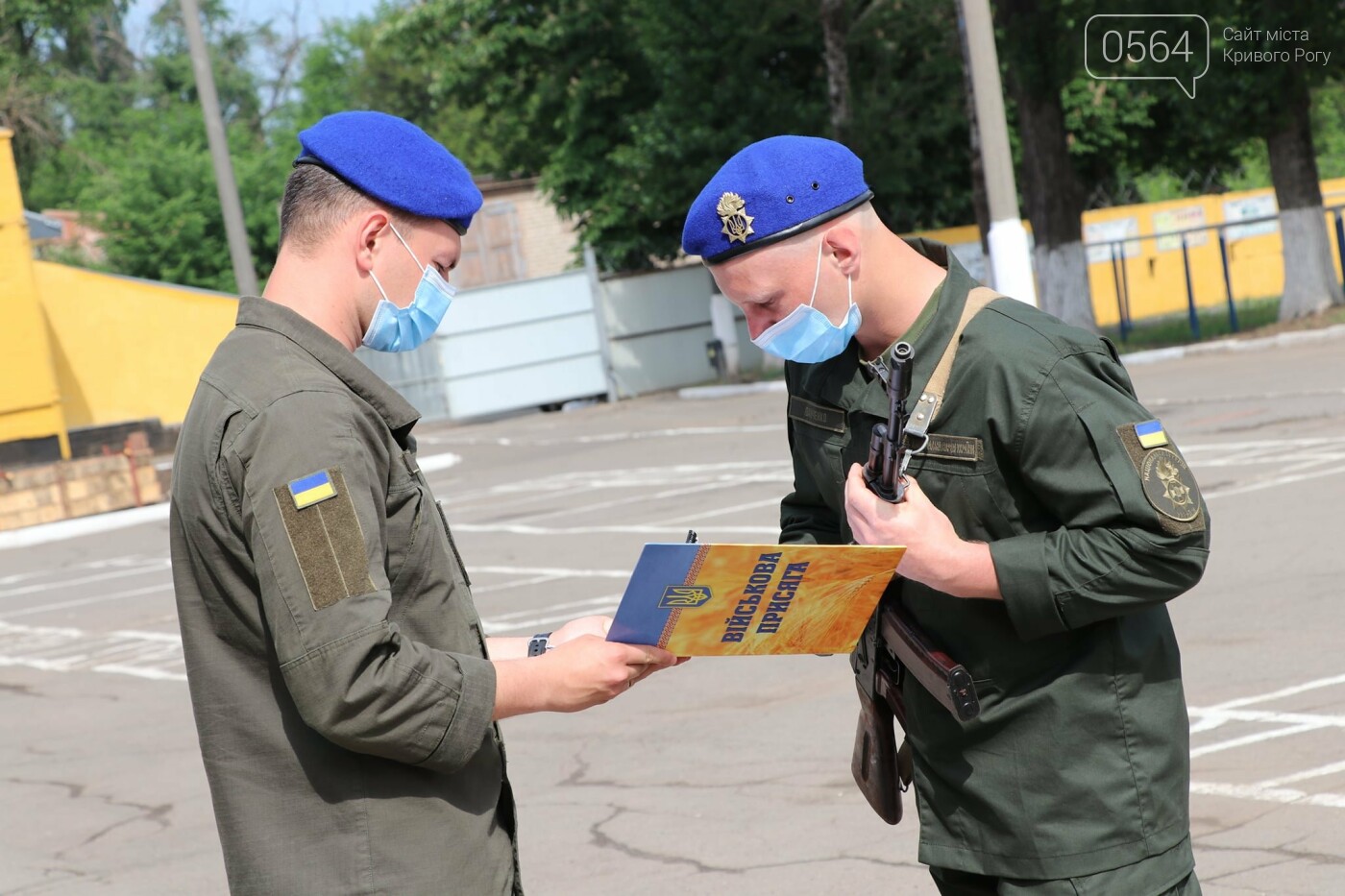 В Кривом Роге 20 призывников присягнули на верность украинскому народу, - ФОТО, ВИДЕО , фото-16