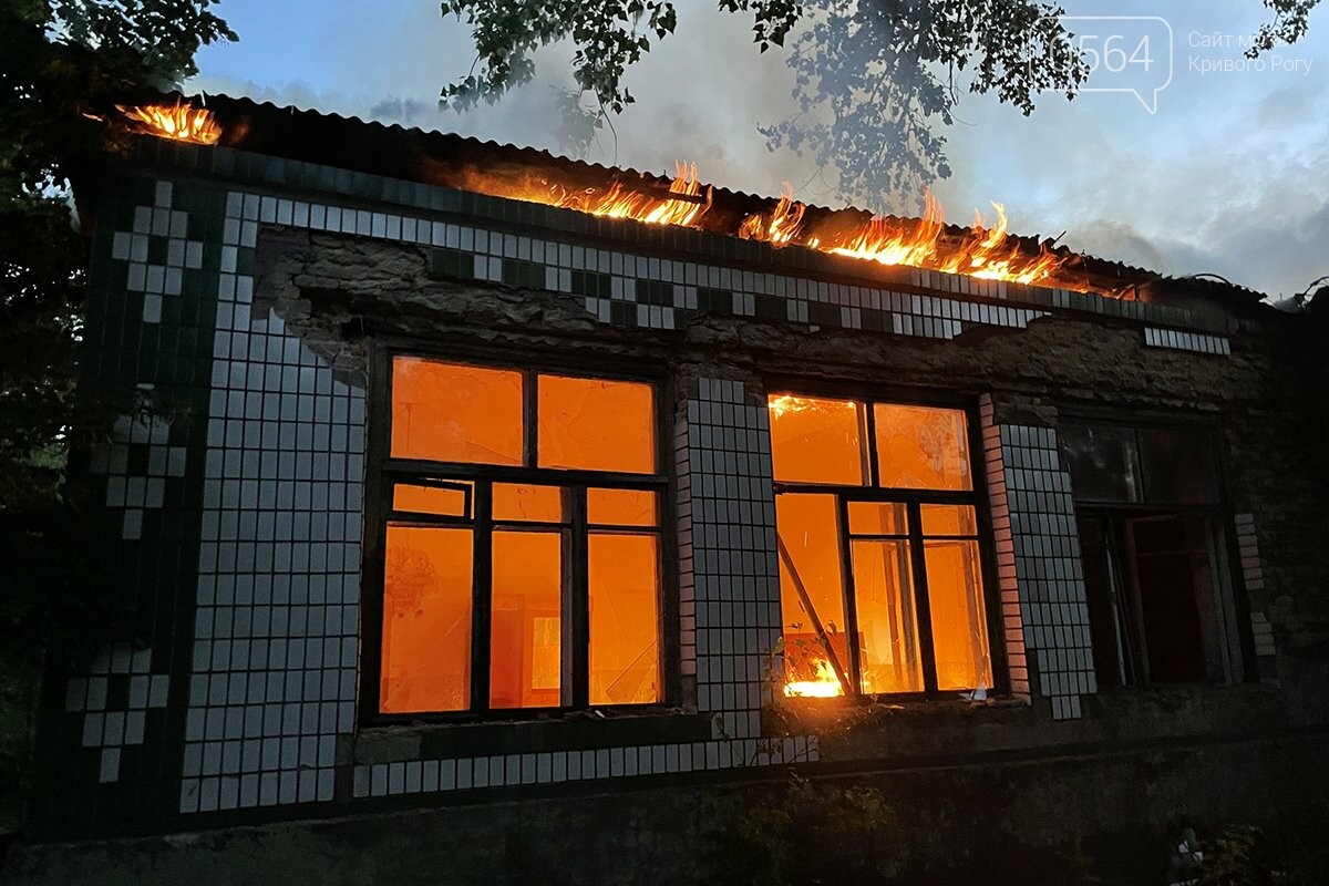 В Криворожском районе спасатели ночью несколько часов тушили масштабный пожар, - ФОТО, фото-2