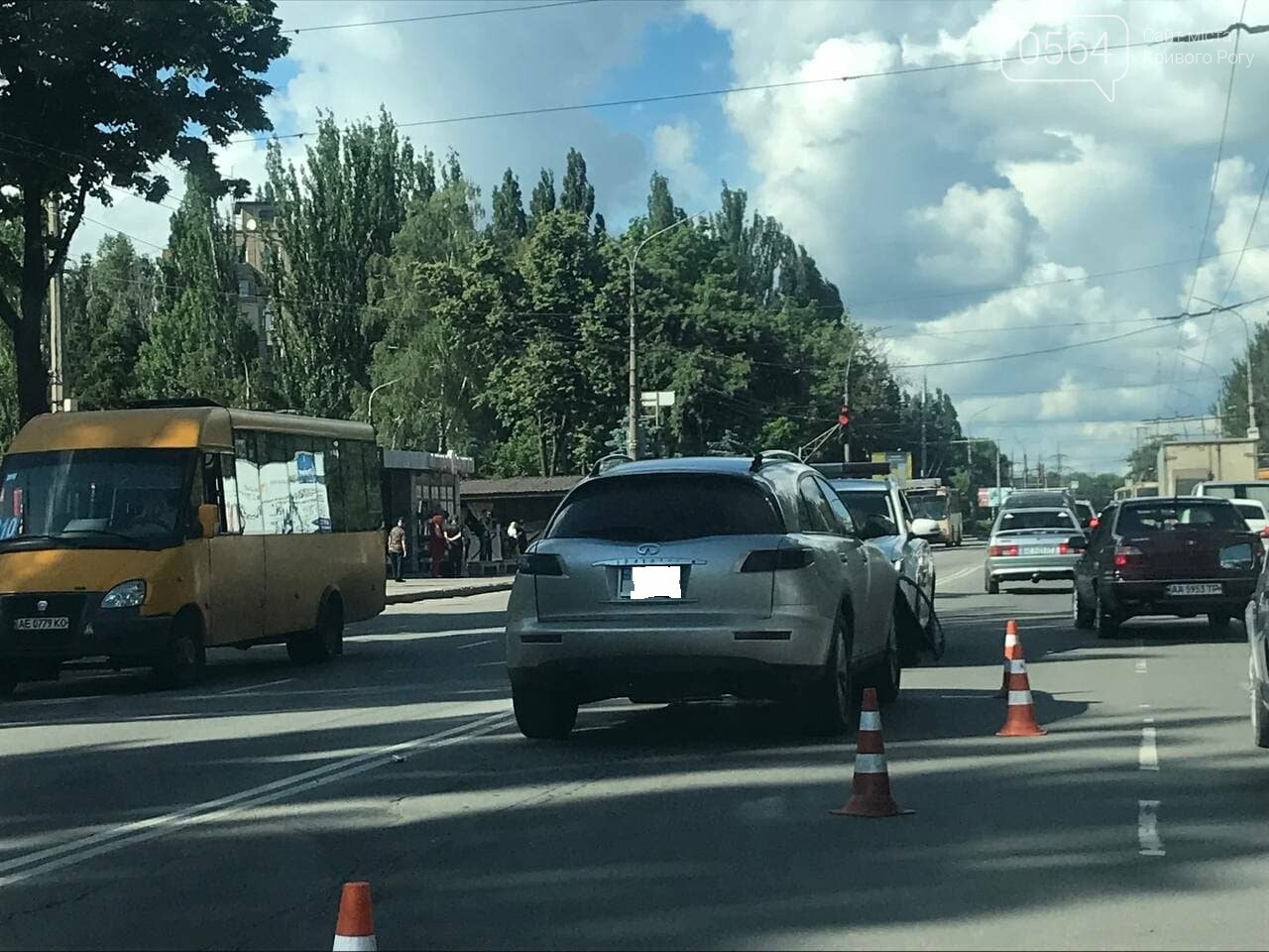 Криворожанин на машине, которая числится в угоне, попал в 2 ДТП и пытался скрыться, - ФОТО, фото-3