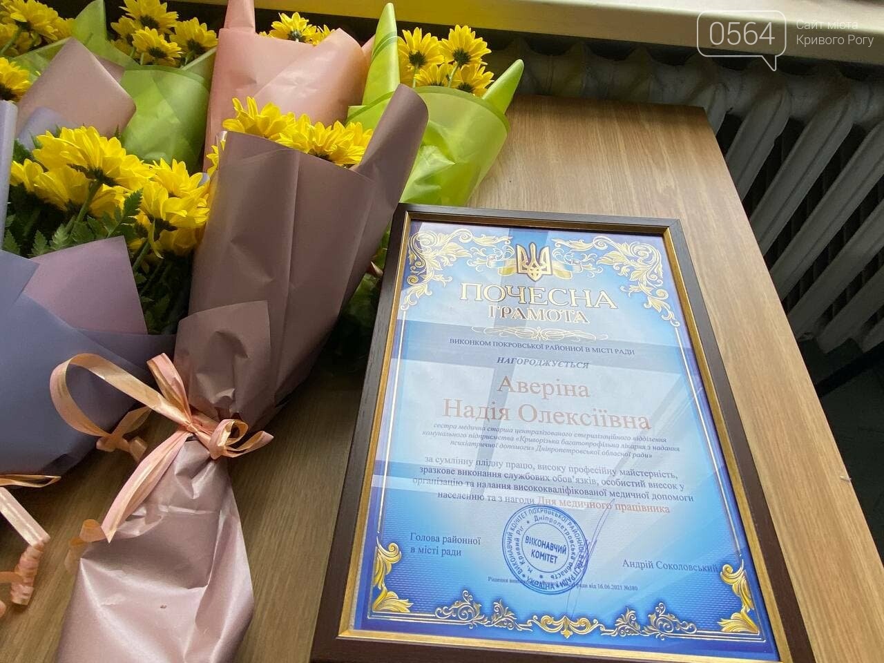 В Кривом Роге по случаю Дня медработника вручили грамоты и медали, - ФОТО, ВИДЕО , фото-5