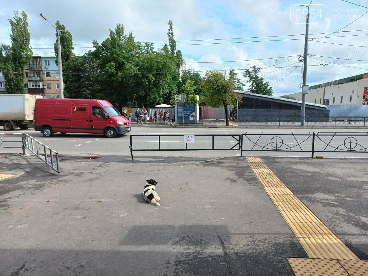 Возле Центрального рынка в Кривом Роге закрыли наземный переход и открыли подземный, - ФОТО, фото-13