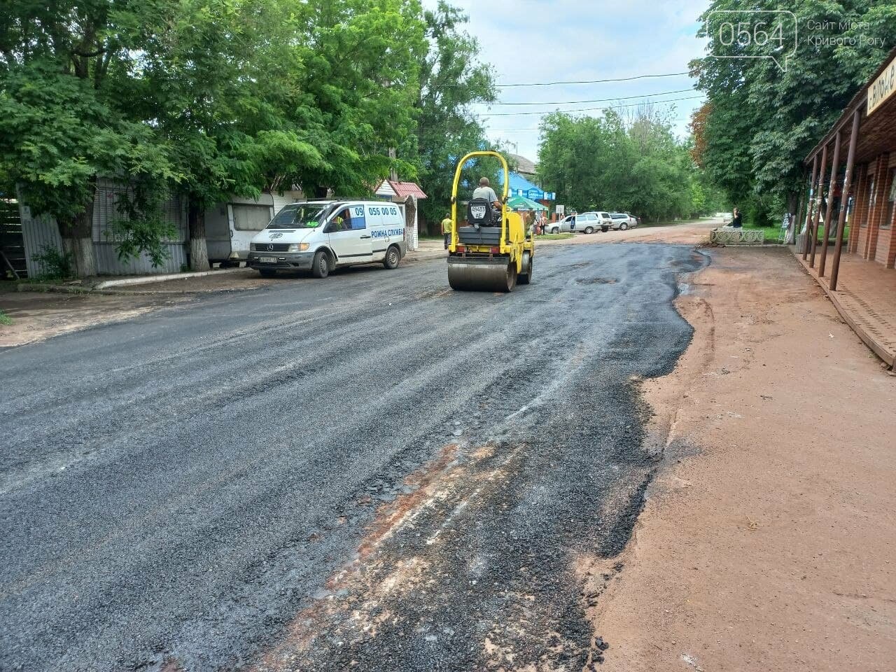 В селе Вольное под Кривым Рогом ремонтирую дорогу, - ФОТО, фото-2