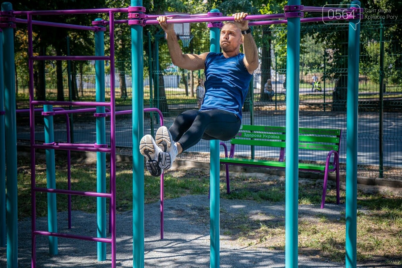 В Кривом Роге открыли первый в области «активный парк», - ФОТО, ВИДЕО , фото-12