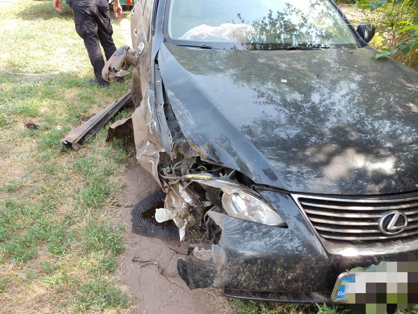 В Кривом Роге столкнулись ЗАЗ Sens и Lexus, - ФОТО, ВИДЕО, фото-7