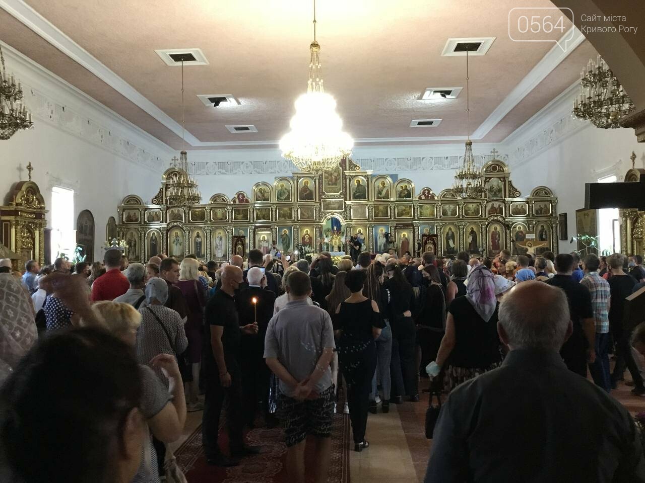 Началась панихида по погибшему городскому голове Кривого Рога Константину Павлову, - ФОТО, фото-25