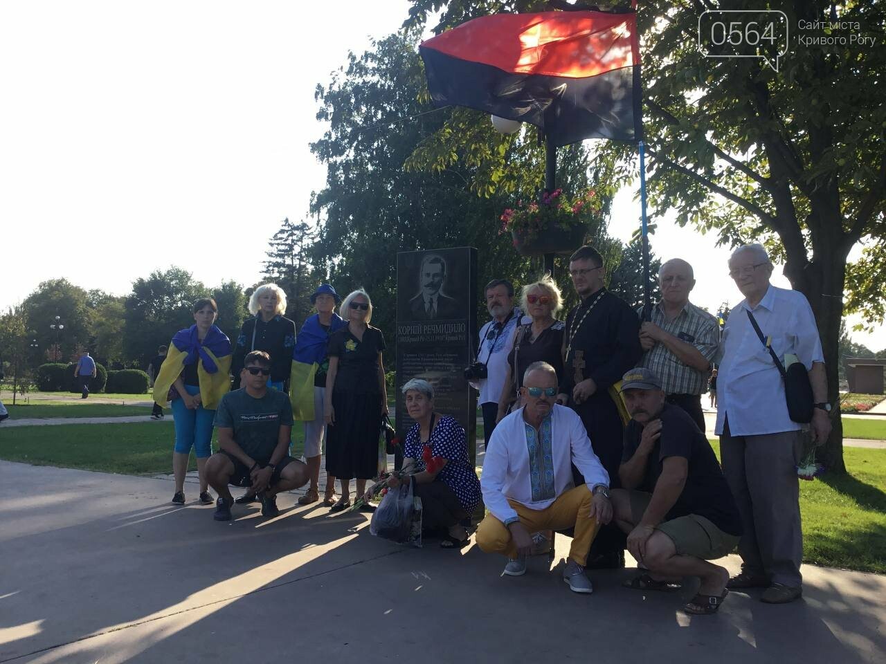 В Кривом Роге почтили память убитого чекистами главы райсовета, Главного атамана Холодного Яра и Героев российско-украинской войны, - ФОТО..., фото-18