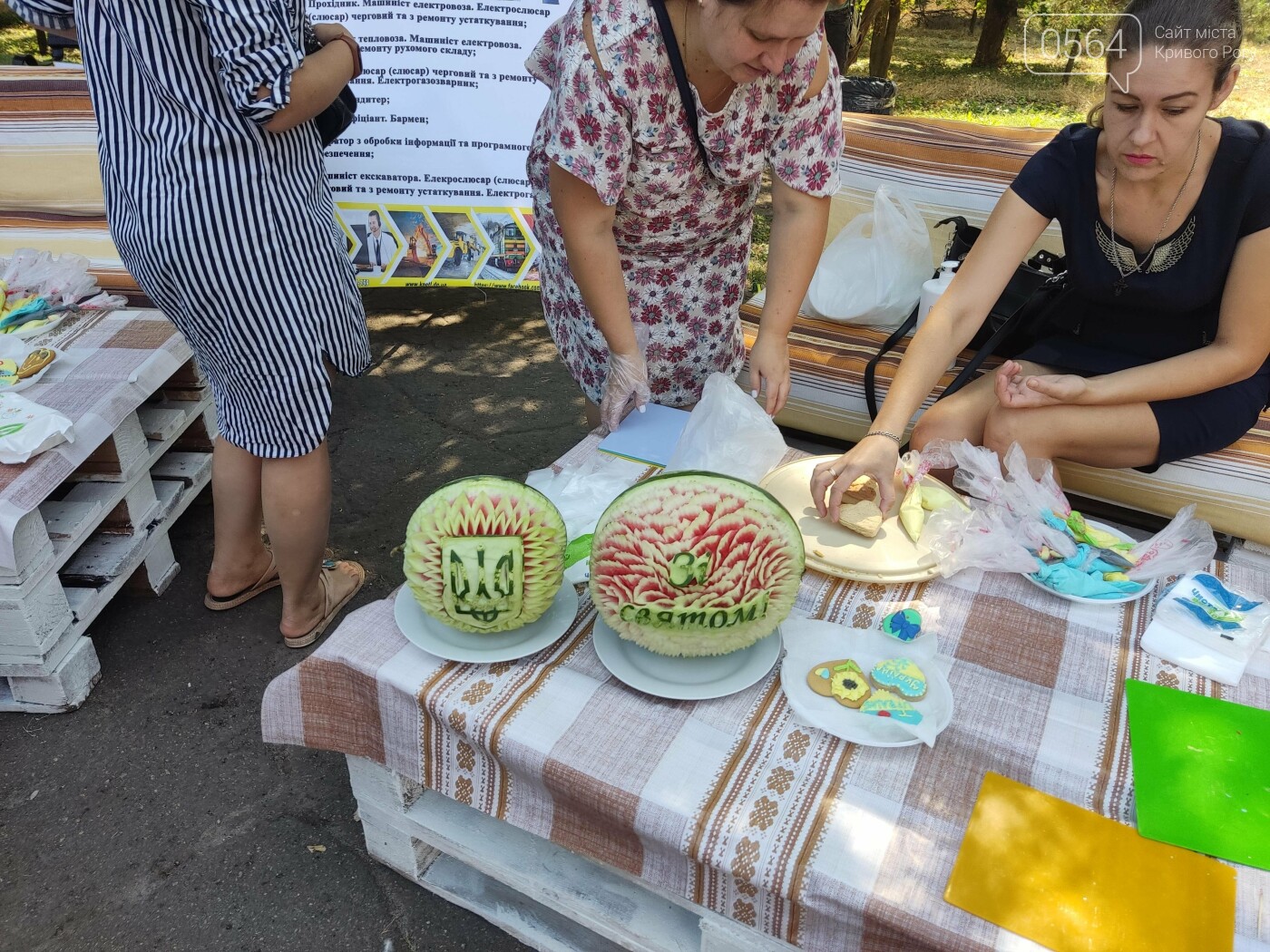 В парке Шахтерский криворожане празднуют День Независимости - ФОТО, ВИДЕО, фото-23