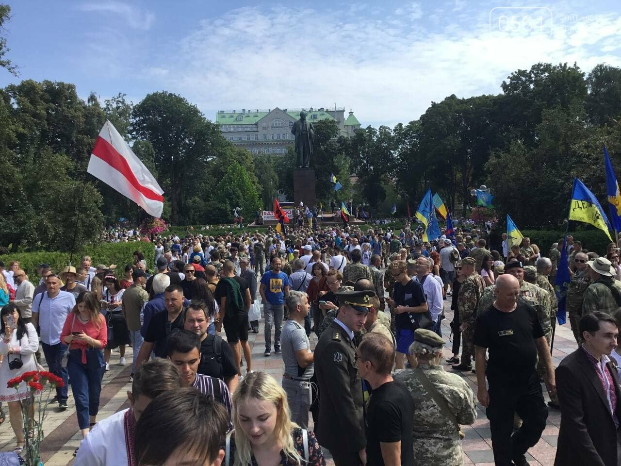 "Путин - х...ло!" и украинские дети, которые это усвоят: чем запомнится Марш защитников Украины 2021, - ФОТО, ВИДЕО, фото-51