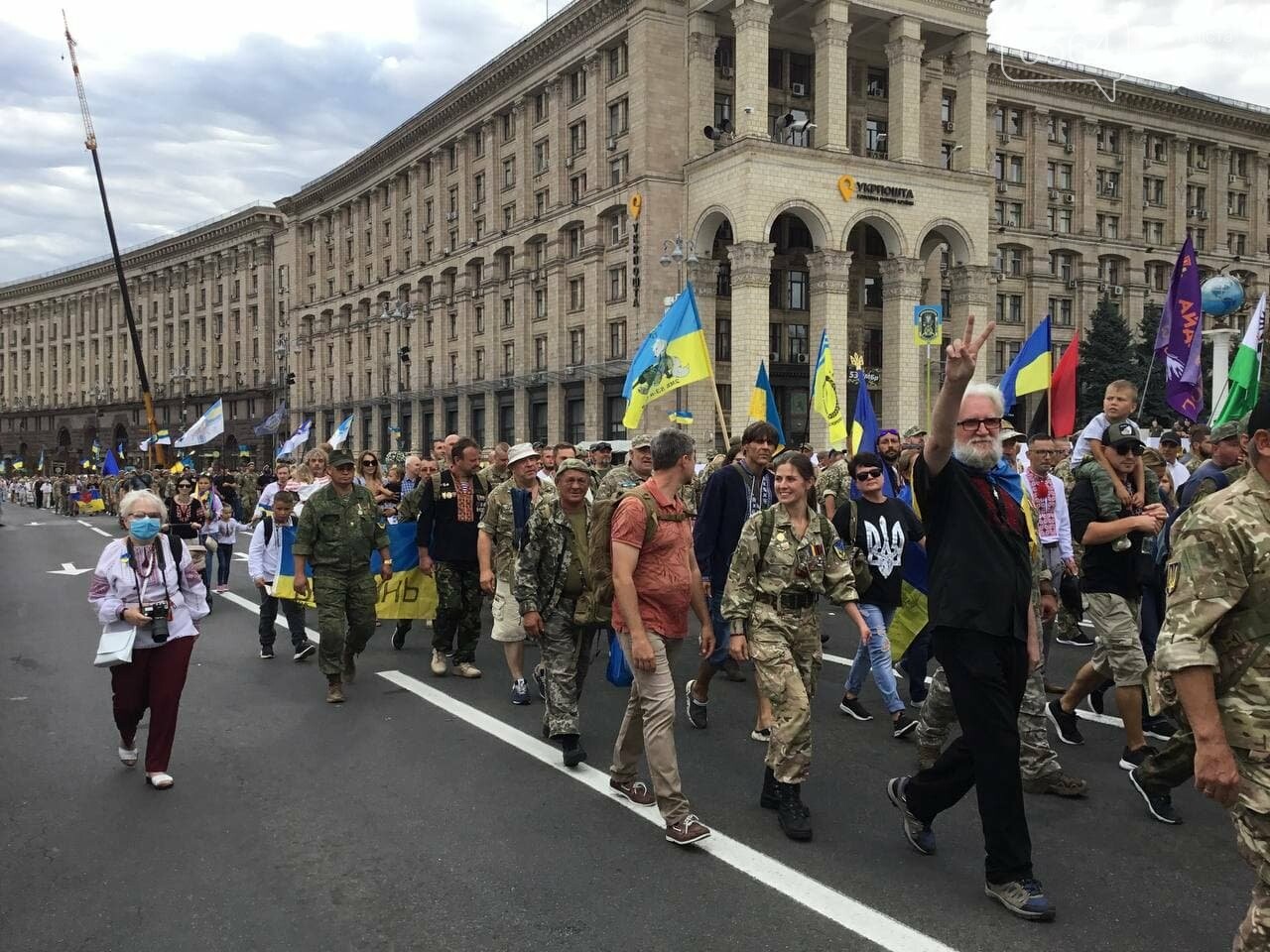 "Путин - х...ло!" и украинские дети, которые это усвоят: чем запомнится Марш защитников Украины 2021, - ФОТО, ВИДЕО, фото-23