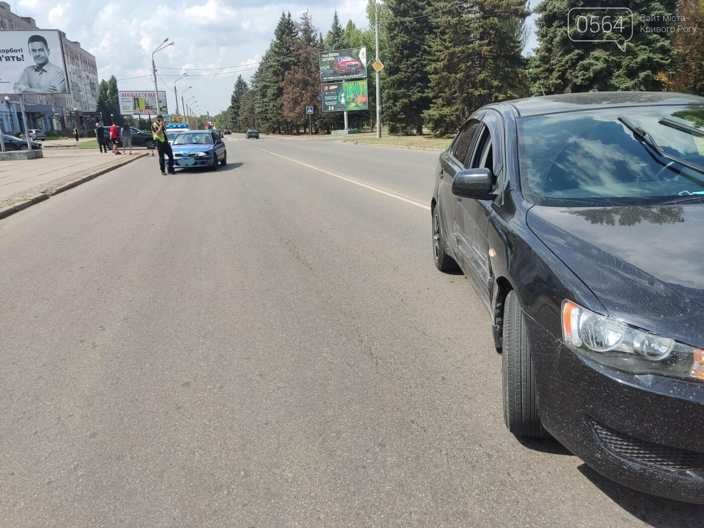 В центре Кривого Рога столкнулись два Mitsubishi, - ФОТО, ВИДЕО, фото-12