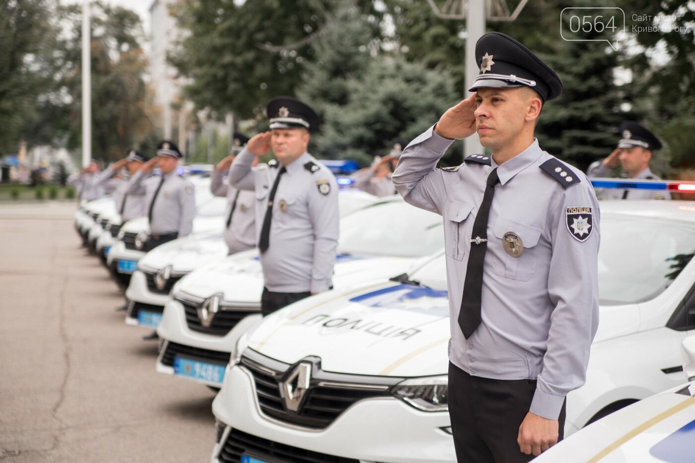Криворожское районное управление полиции получило 5 новых машин, - ФОТО , фото-5